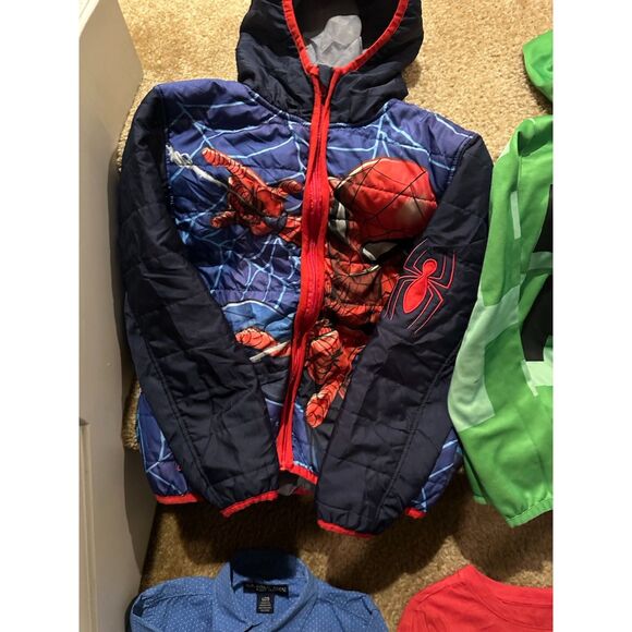 Bundle of Boy Clothes Mixed with Tops & Jackets Size 7/8 - Picture 7 of 9
